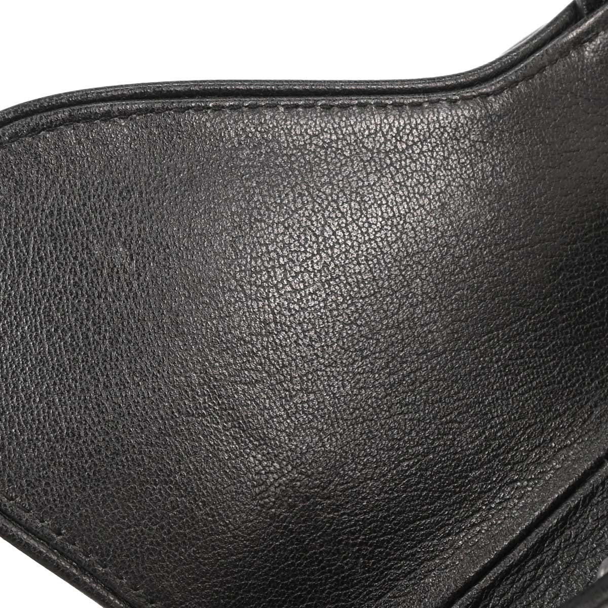 Christian Dior Black Saddle Handbag