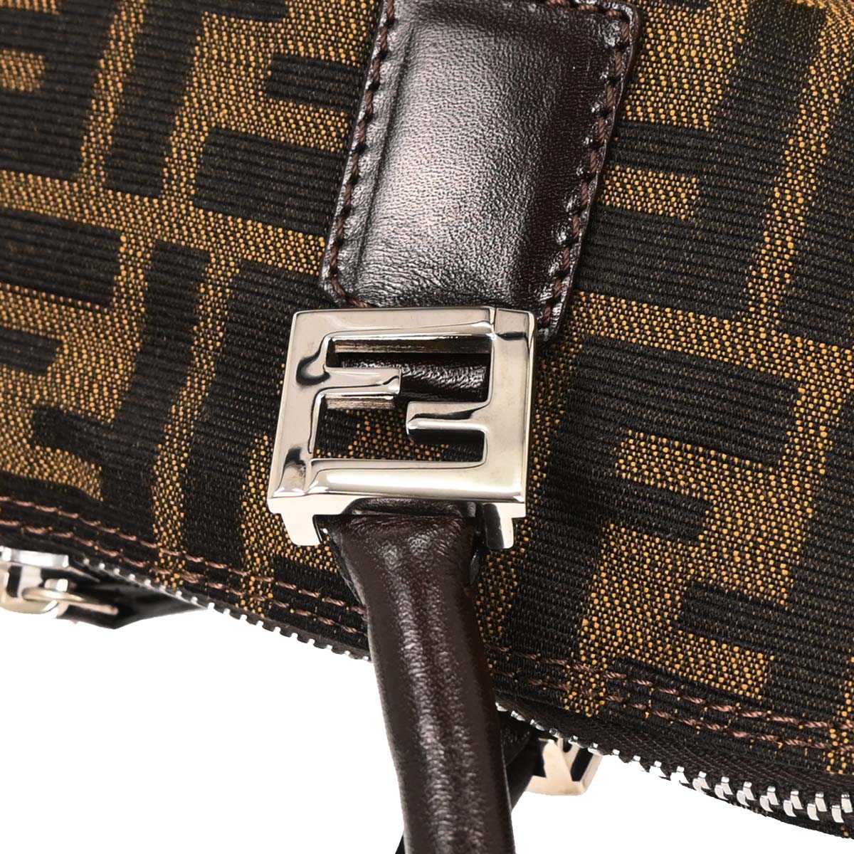 Fendi Brown Zucca Handbag