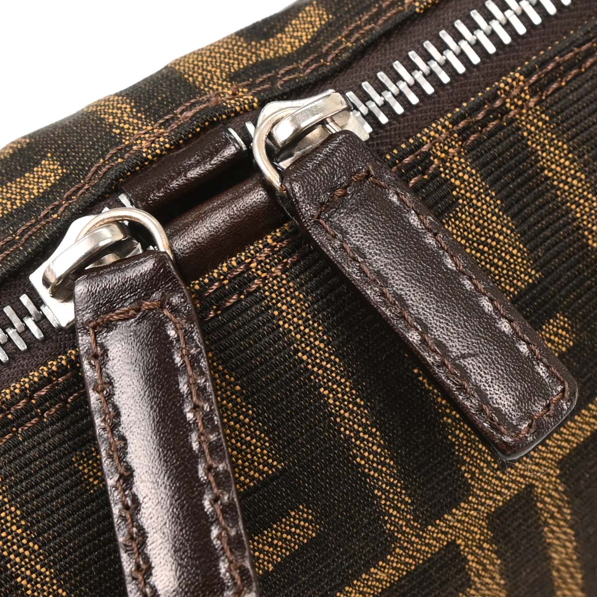 Fendi Brown Zucca Handbag