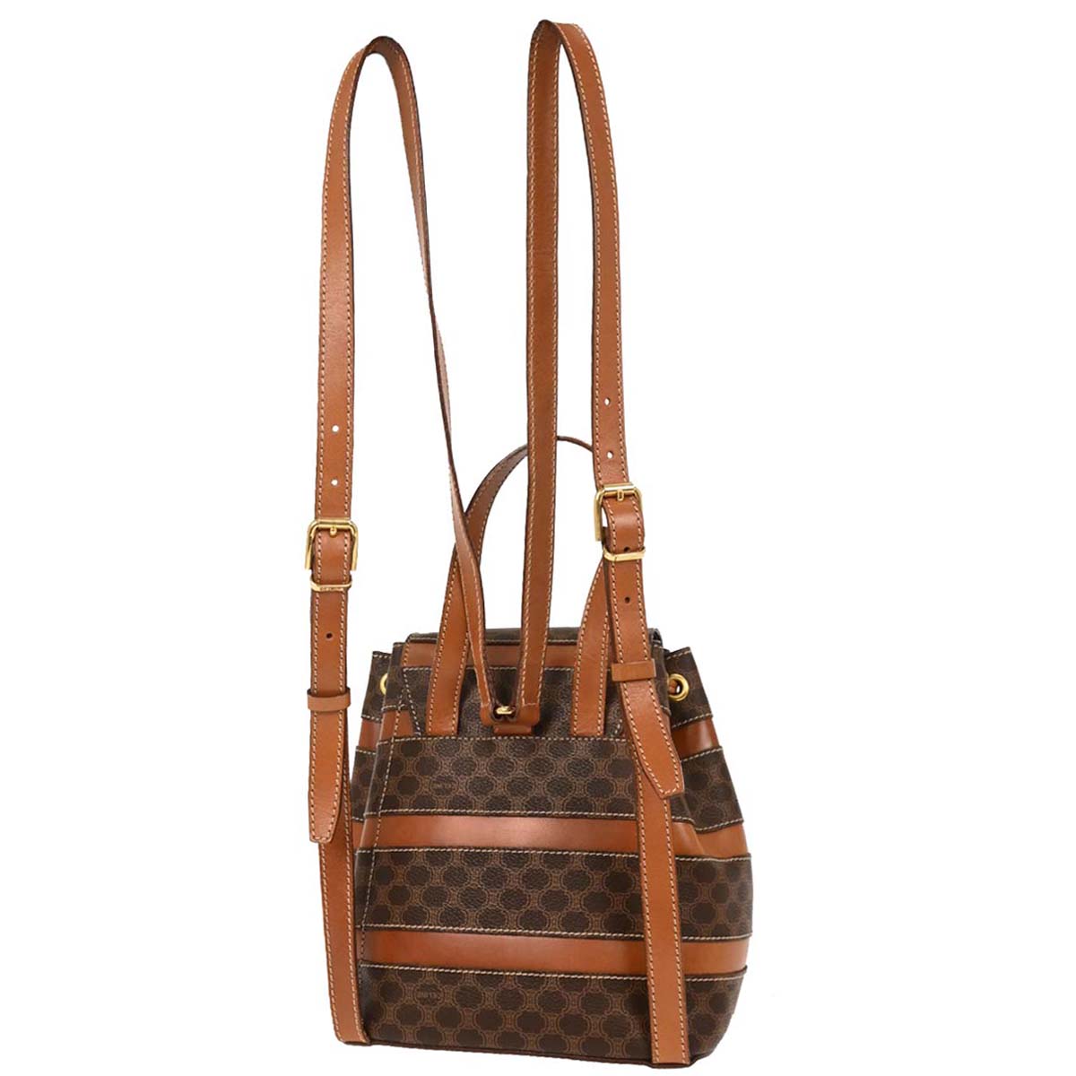 Celine Brown Macadam Backpack