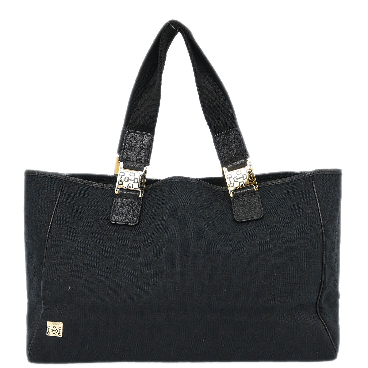 Gucci Black GG Tote Bag