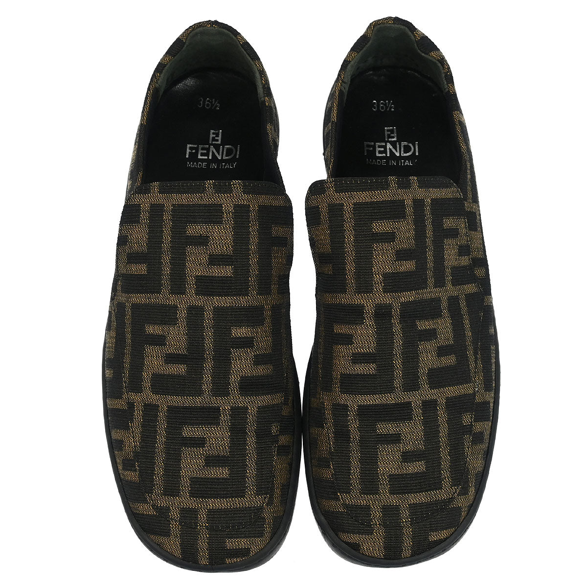 Fendi * Shoes Brown Zucca #36 1/2