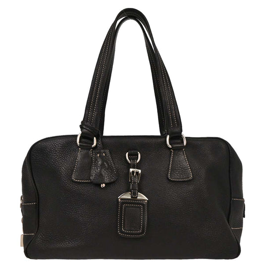 Prada Black Calfskin Handbag