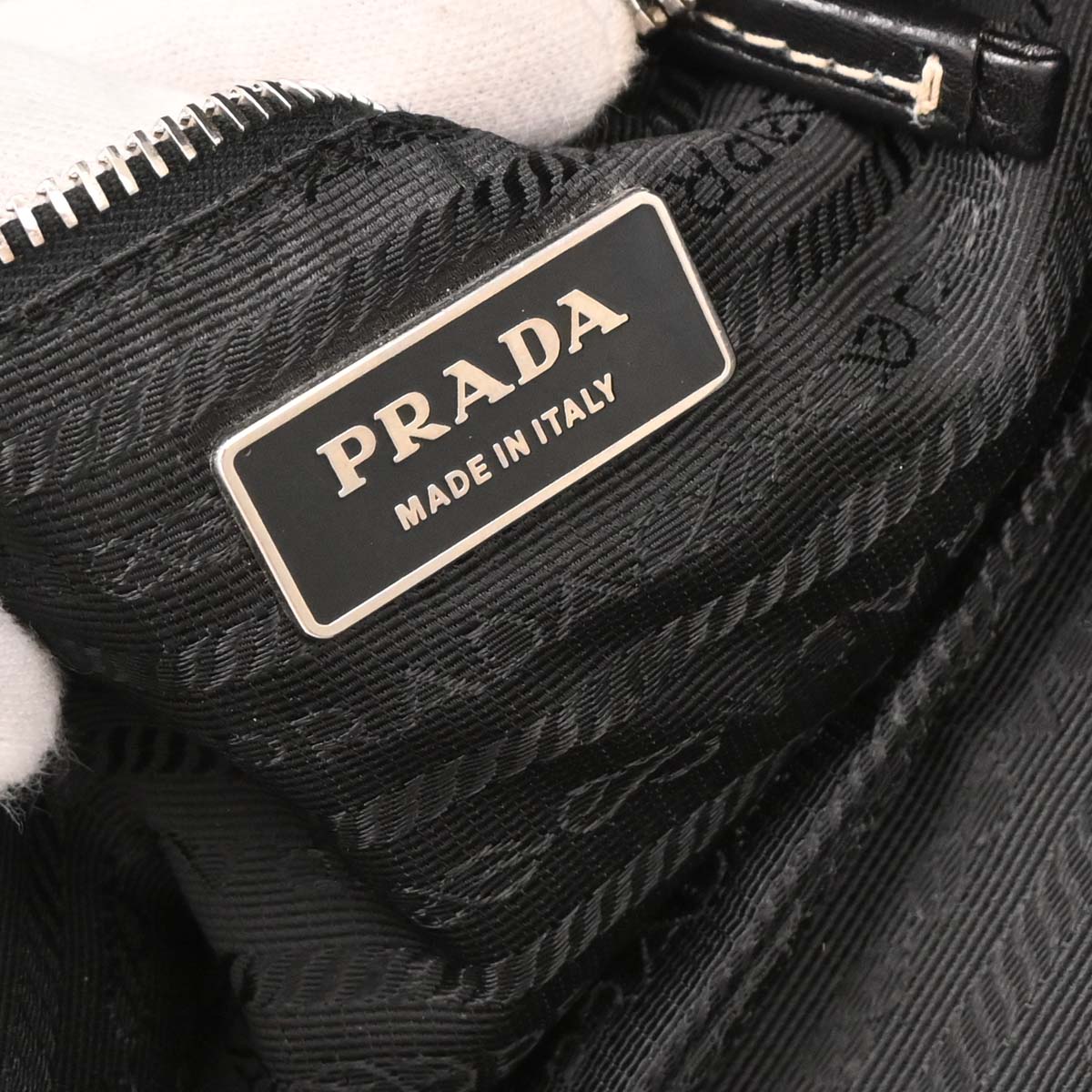 Prada Black Calfskin Handbag