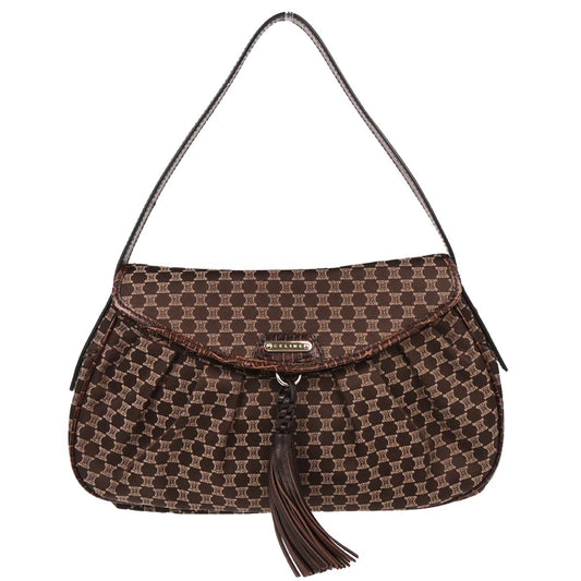 Celine Brown Macadam Handbag