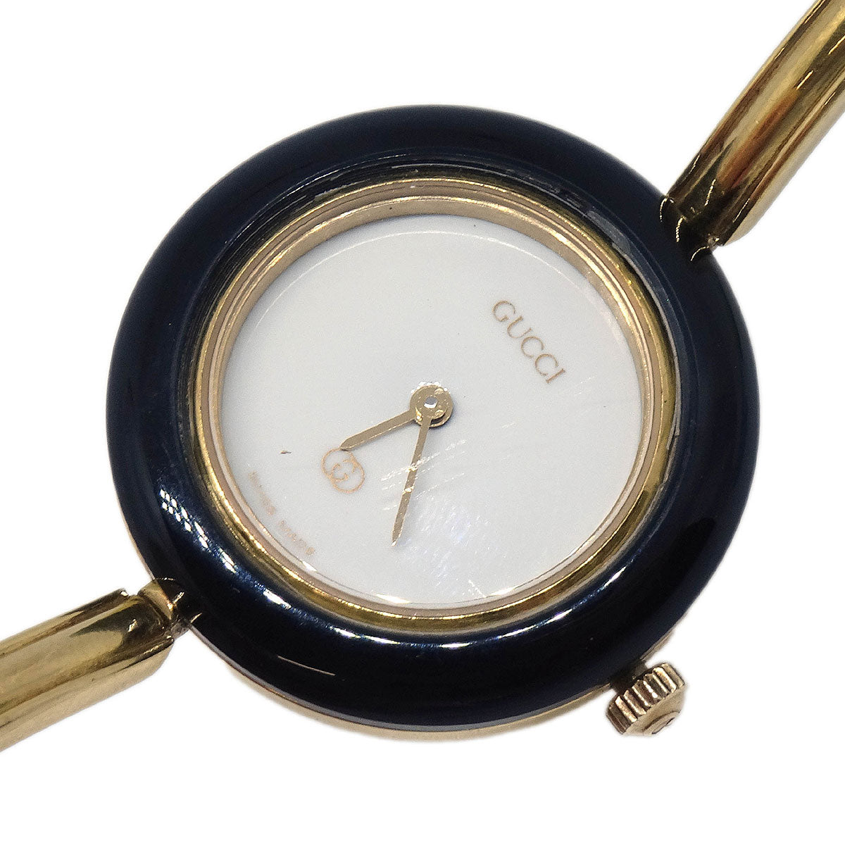 Gucci 1100-L Change Bezel Chameleon Quartz Watch SS