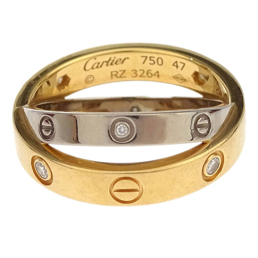 Cartier Be Love Ring Au750 Diamond #47