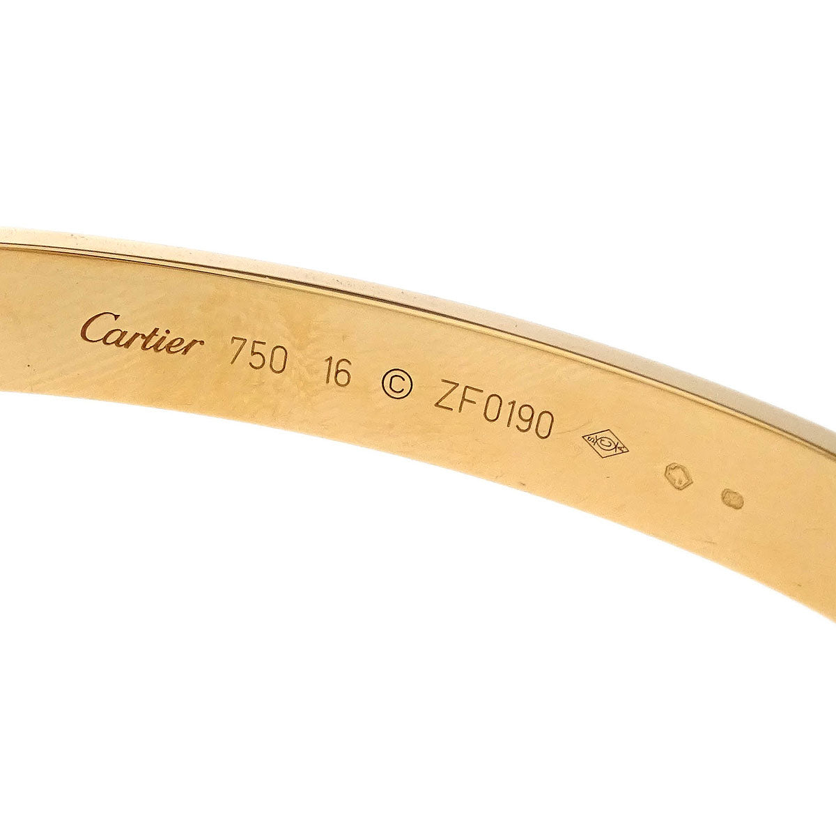 Cartier Love Bracelet Bangle 750 #16