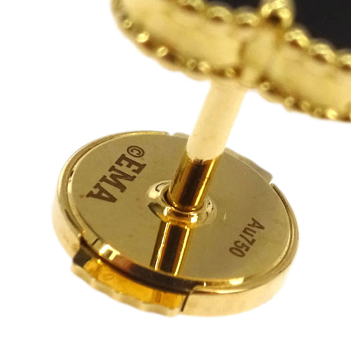 Van Cleef & Arpels Piercing Earrings Au750 Sweet Alhambra