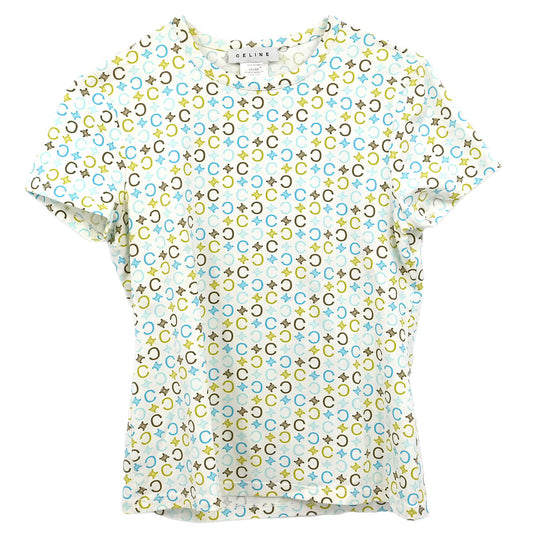 Celine Macadam T-shirt White