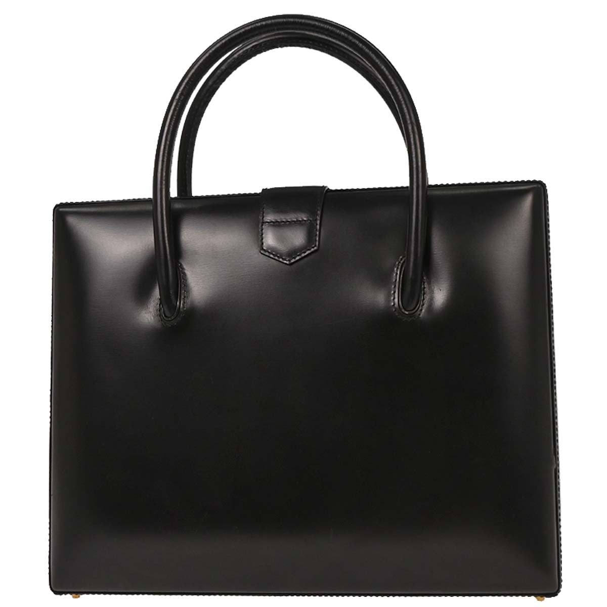 Loewe Black Leather Handbag