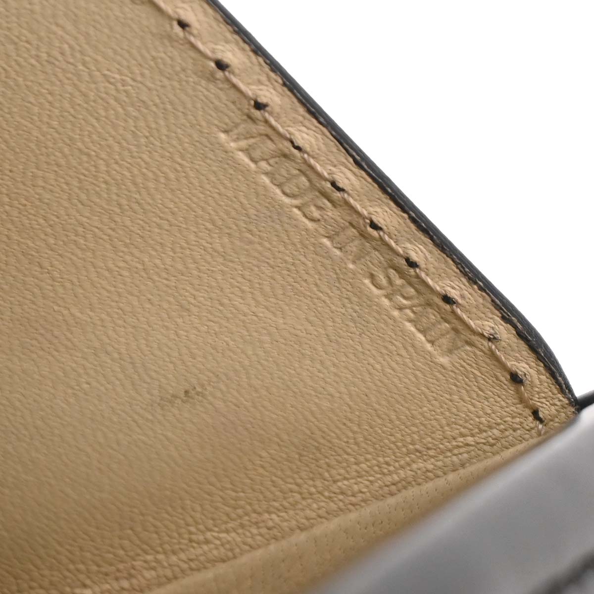 Loewe Black Leather Handbag