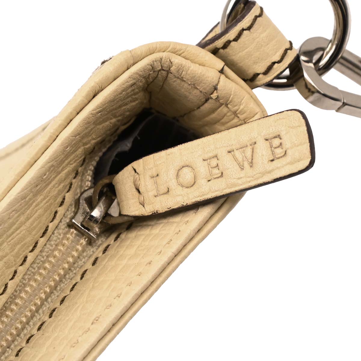 Loewe Off-white Leather Handbag