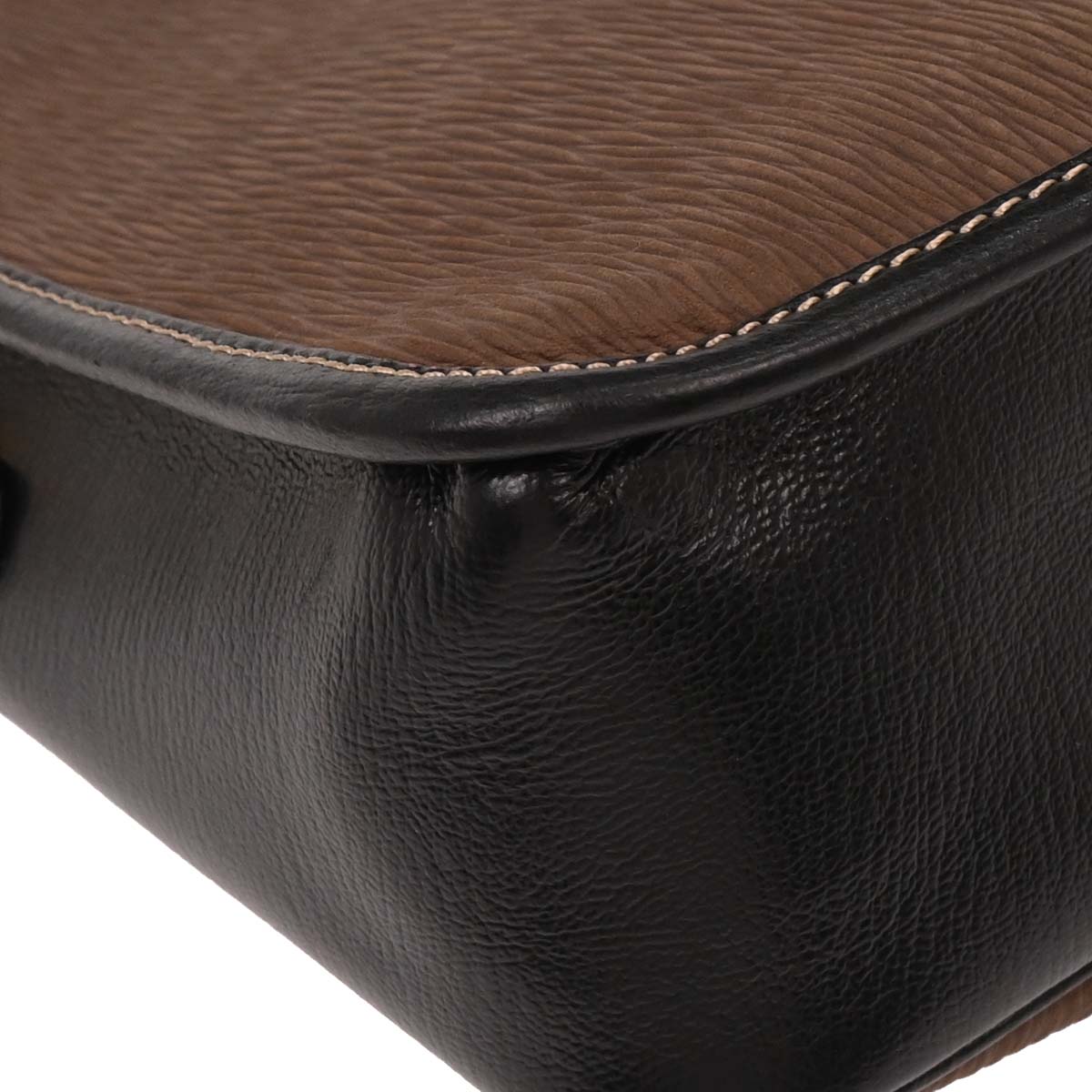 Loewe Brown Leather Belasquez Shoulder Bag