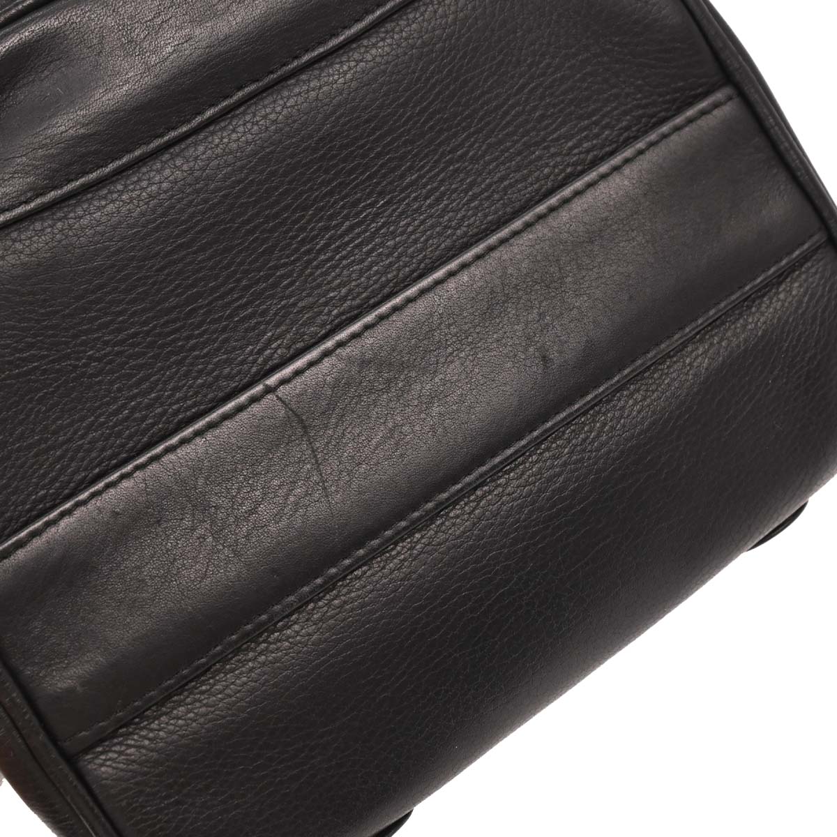 Christian Dior Black Leather Backpack