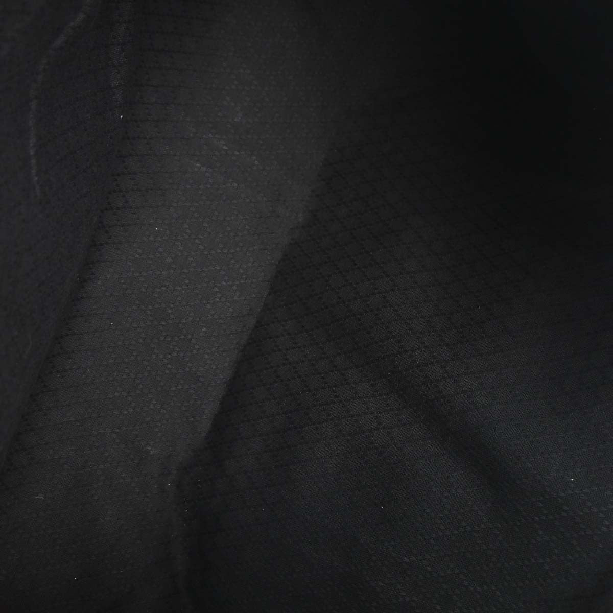 Fendi Black PVC Pequin 2way Shoulder Duffle Handbag