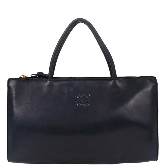 Loewe Navy Leather Handbag
