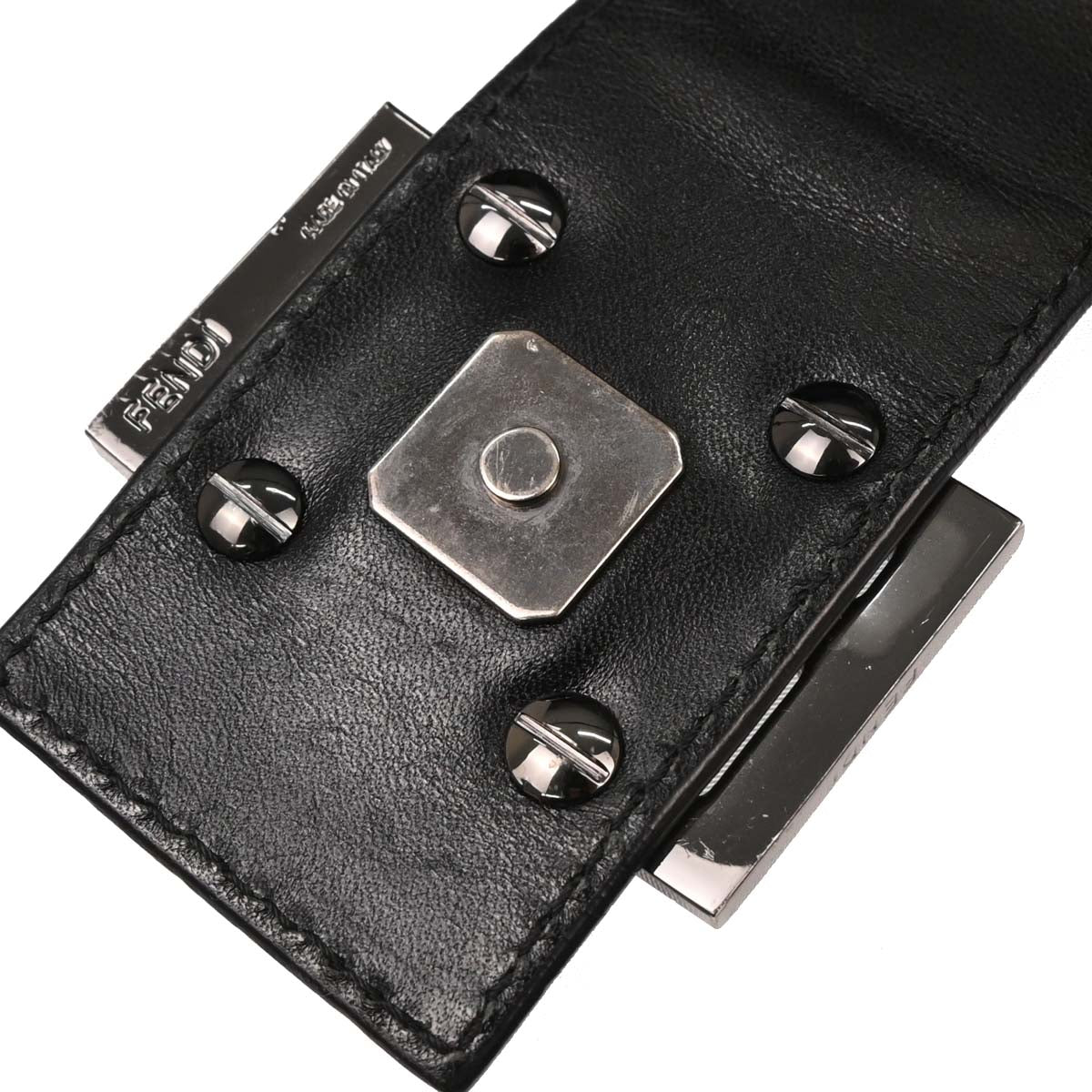 Fendi Black Canvas Zucca Handbag
