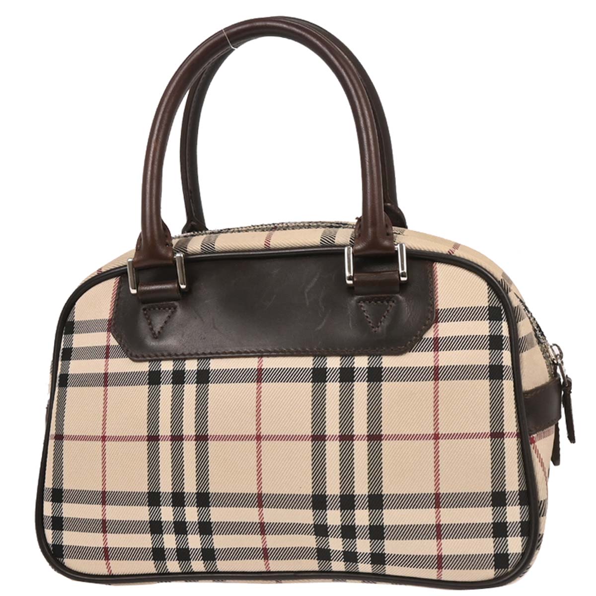 Burberry Beige Brown Burberry Check Handbag