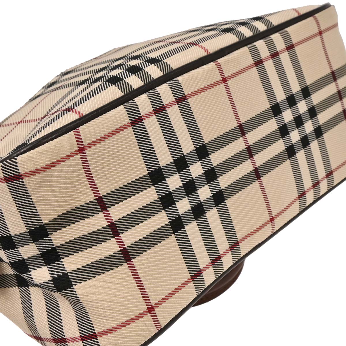 Burberry Beige Brown Burberry Check Handbag