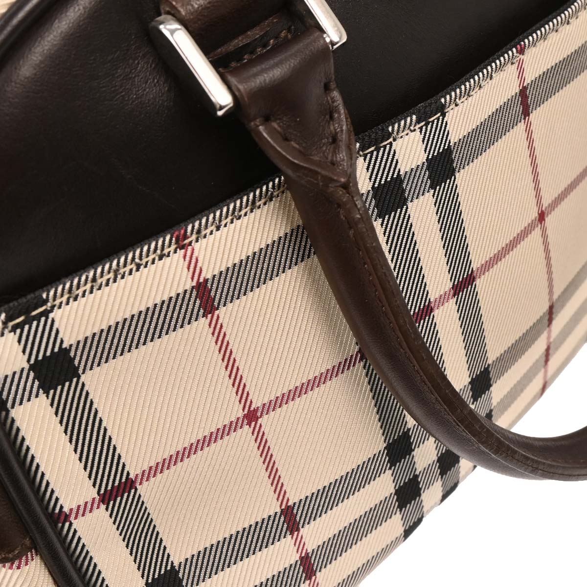 Burberry Beige Brown Burberry Check Handbag