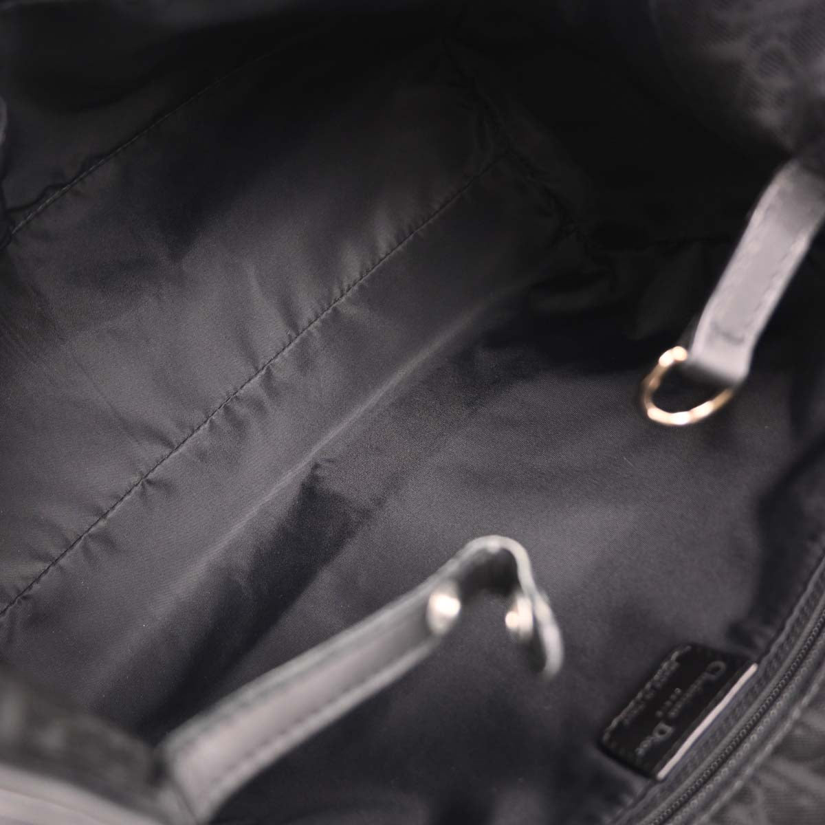 Christian Dior Black Lovely Trotter Tote Bag