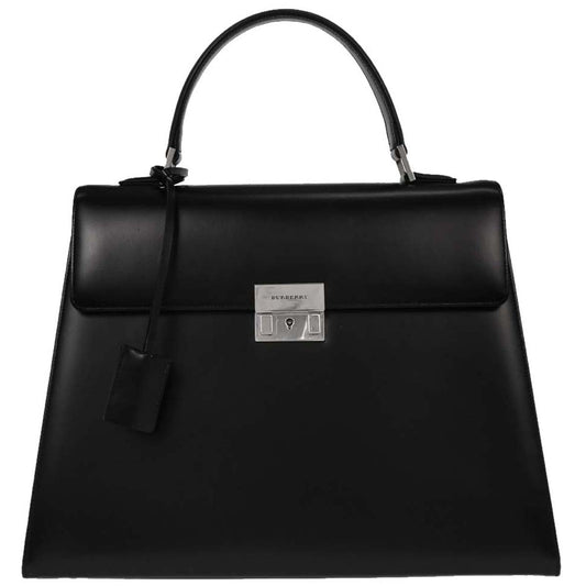 Burberry Black Leather Handbag