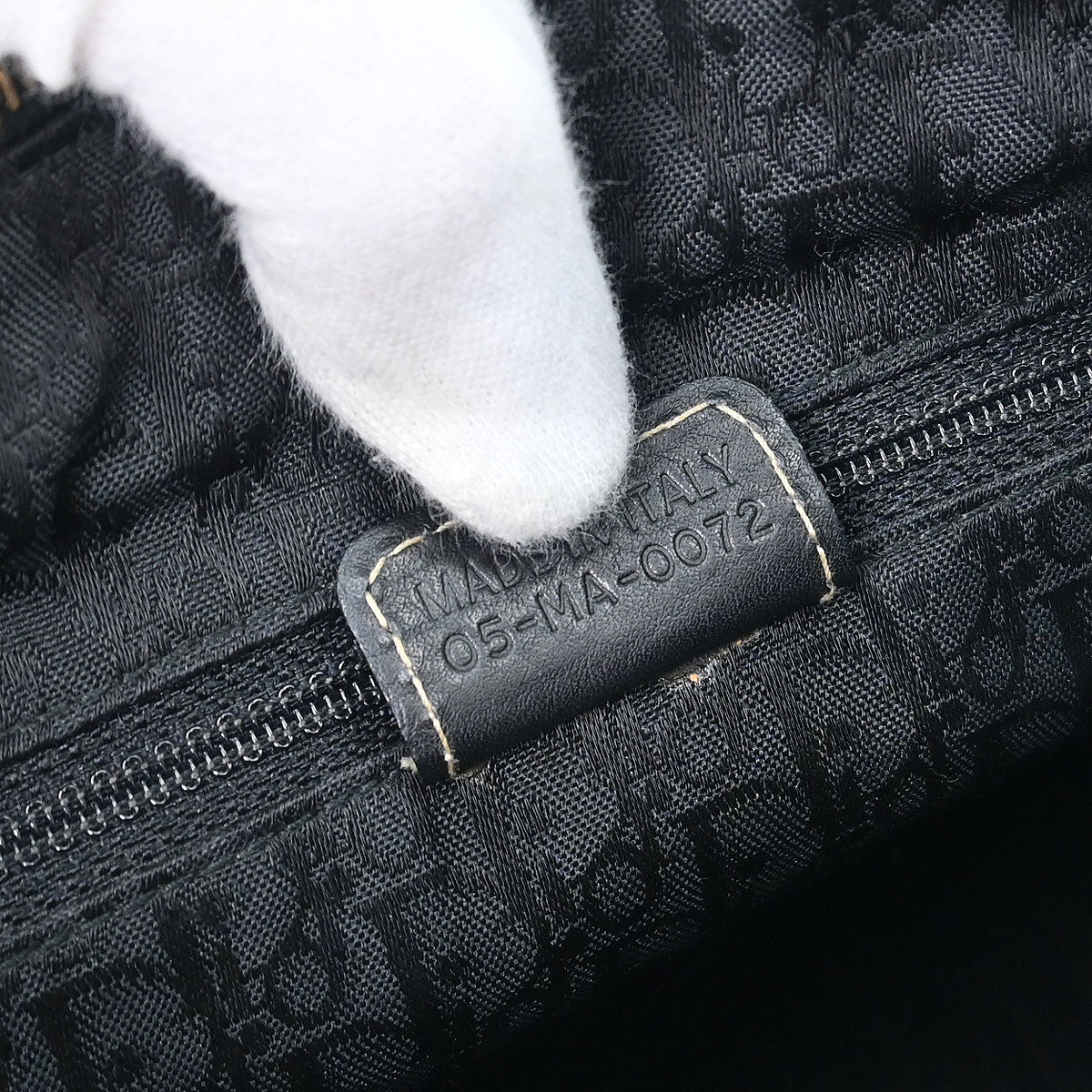 Christian Dior Black Calfskin Lady Dior 2way Shoulder Handbag