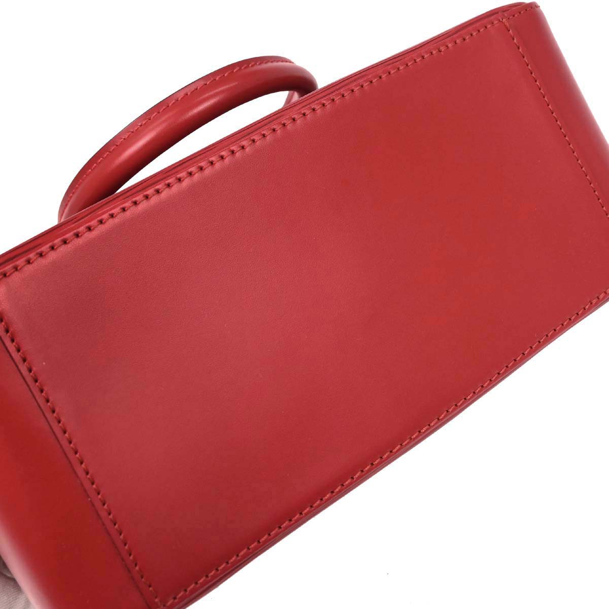 Louis Vuitton Red Epi Sablon Handbag M52047