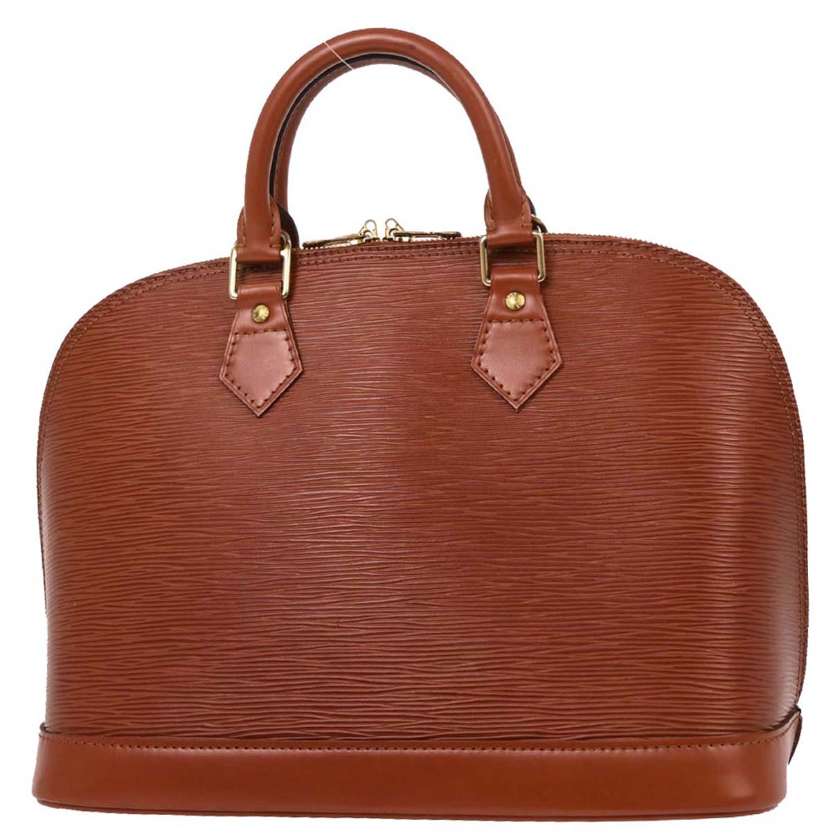 Louis Vuitton Brown Epi Alma Handbag M52143