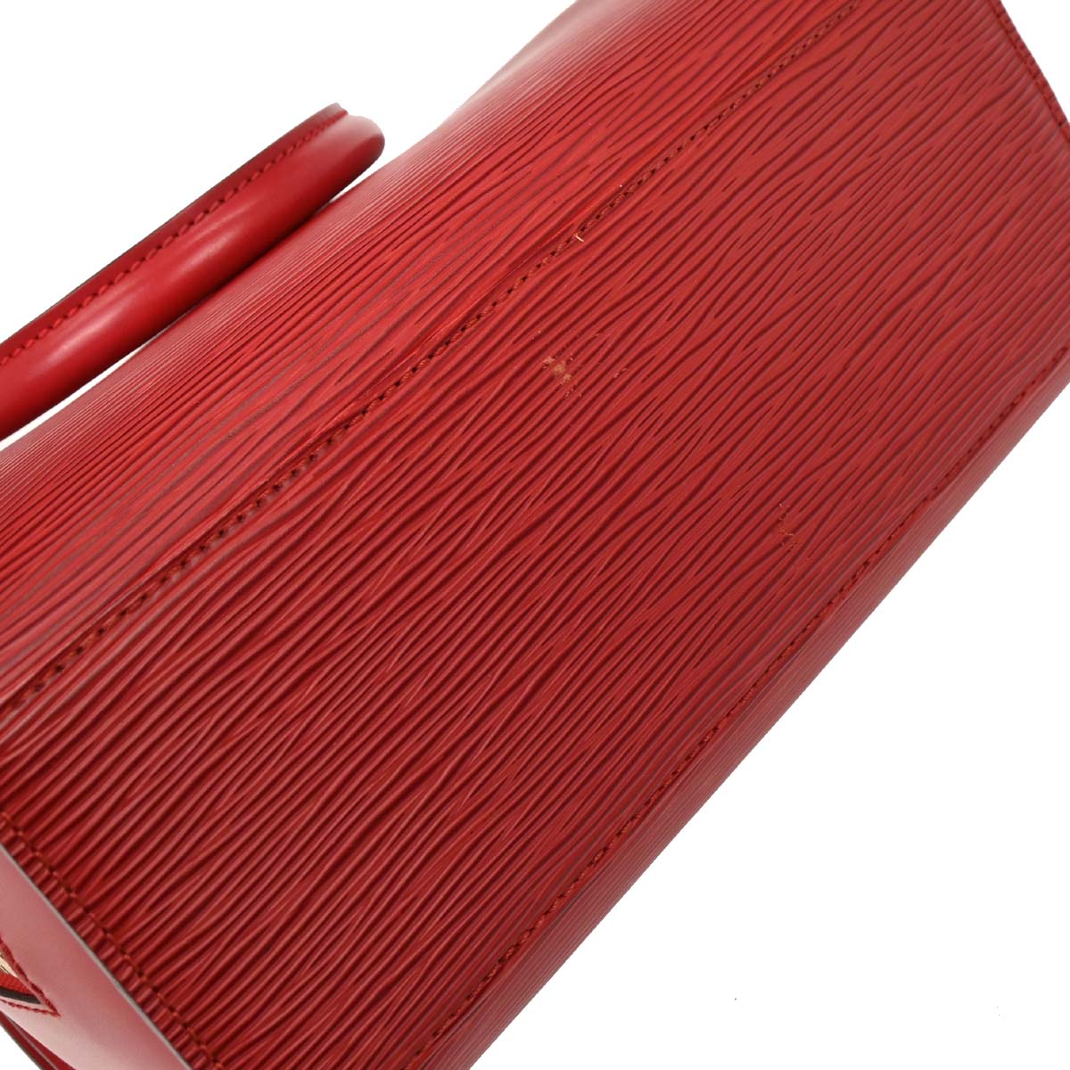 Louis Vuitton Red Epi Pont Neuf Handbag M52057