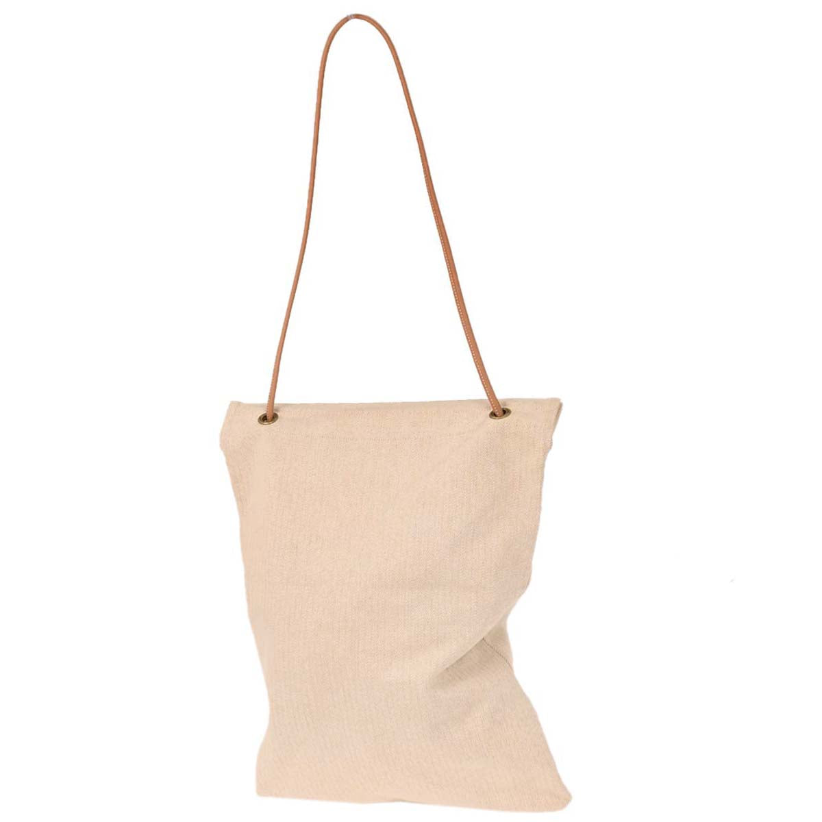 Hermes Beige Gold Toile Chevrons Aline GM Shoulder Bag