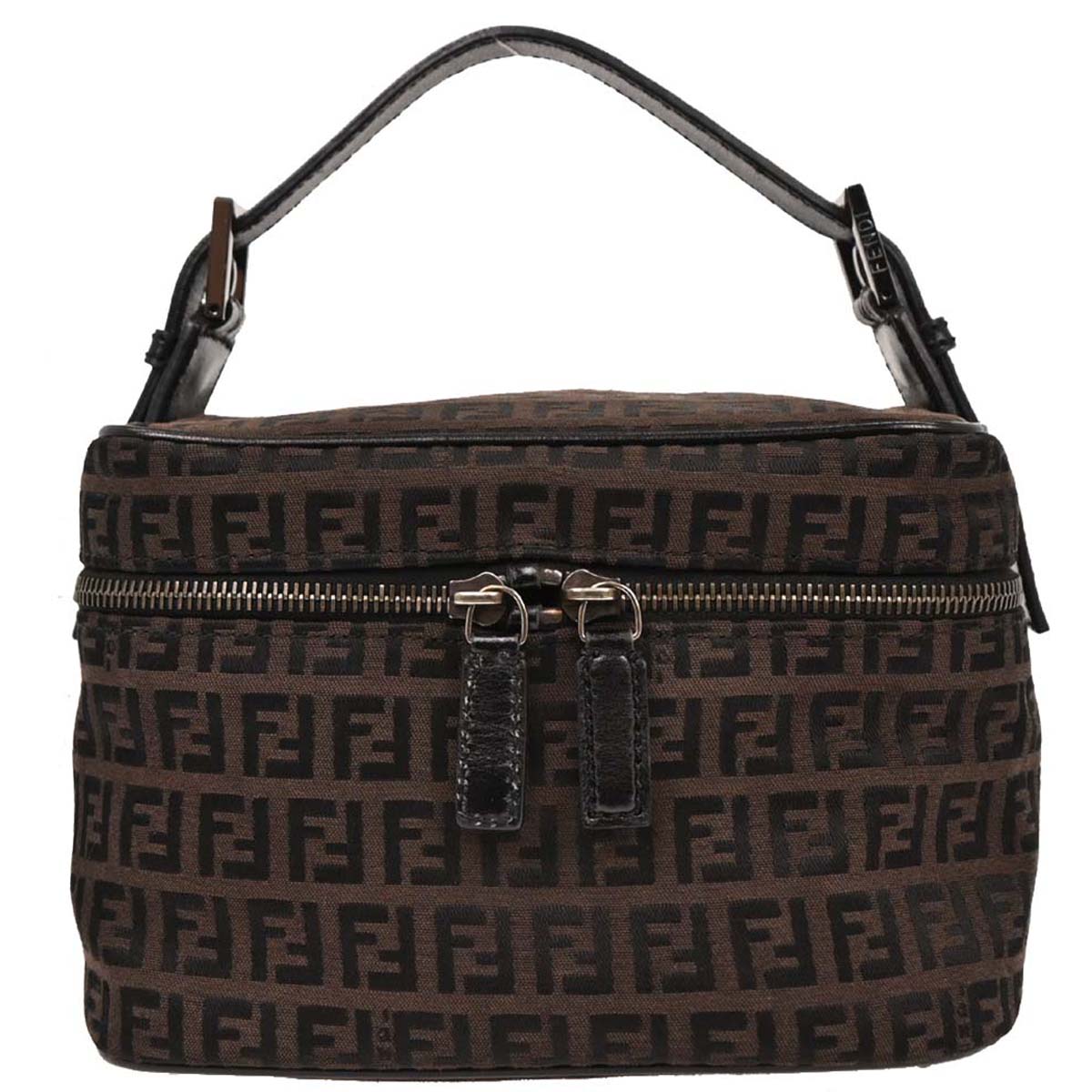 Fendi Brown Zucchino Handbag