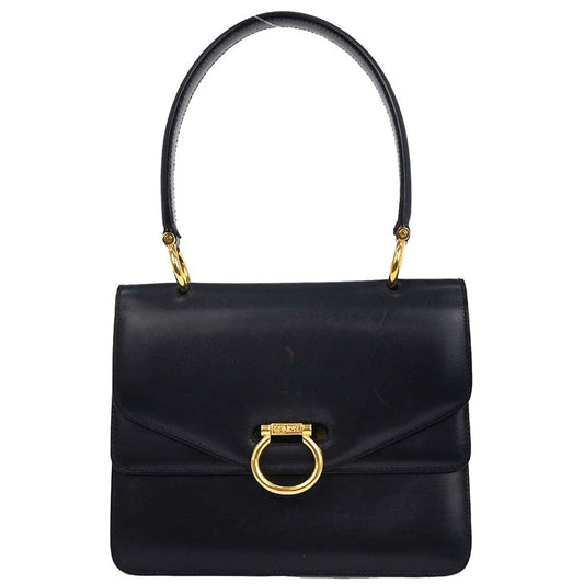 Celine Navy Leather Handbag