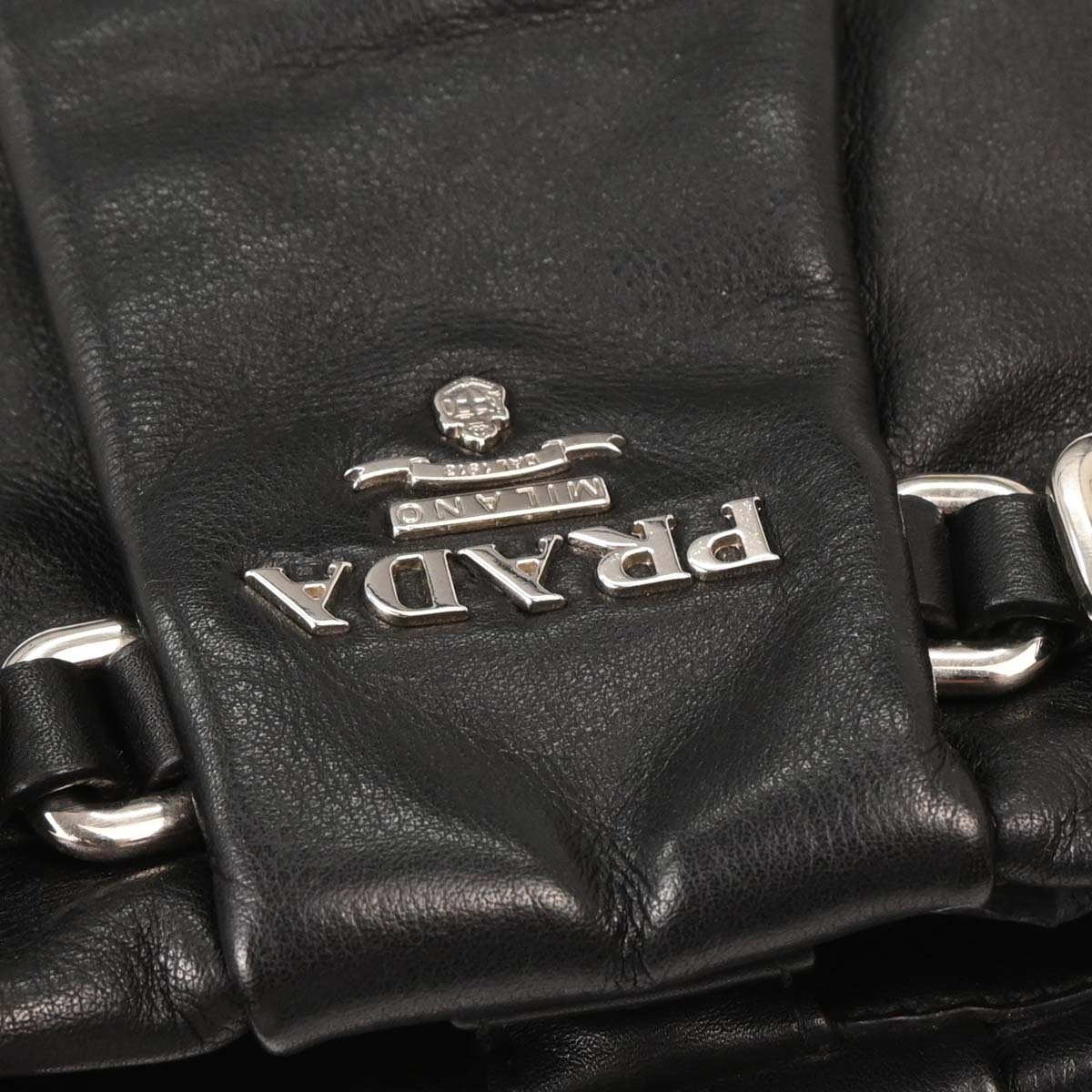 Prada Black 2way Shoulder Tote Bag