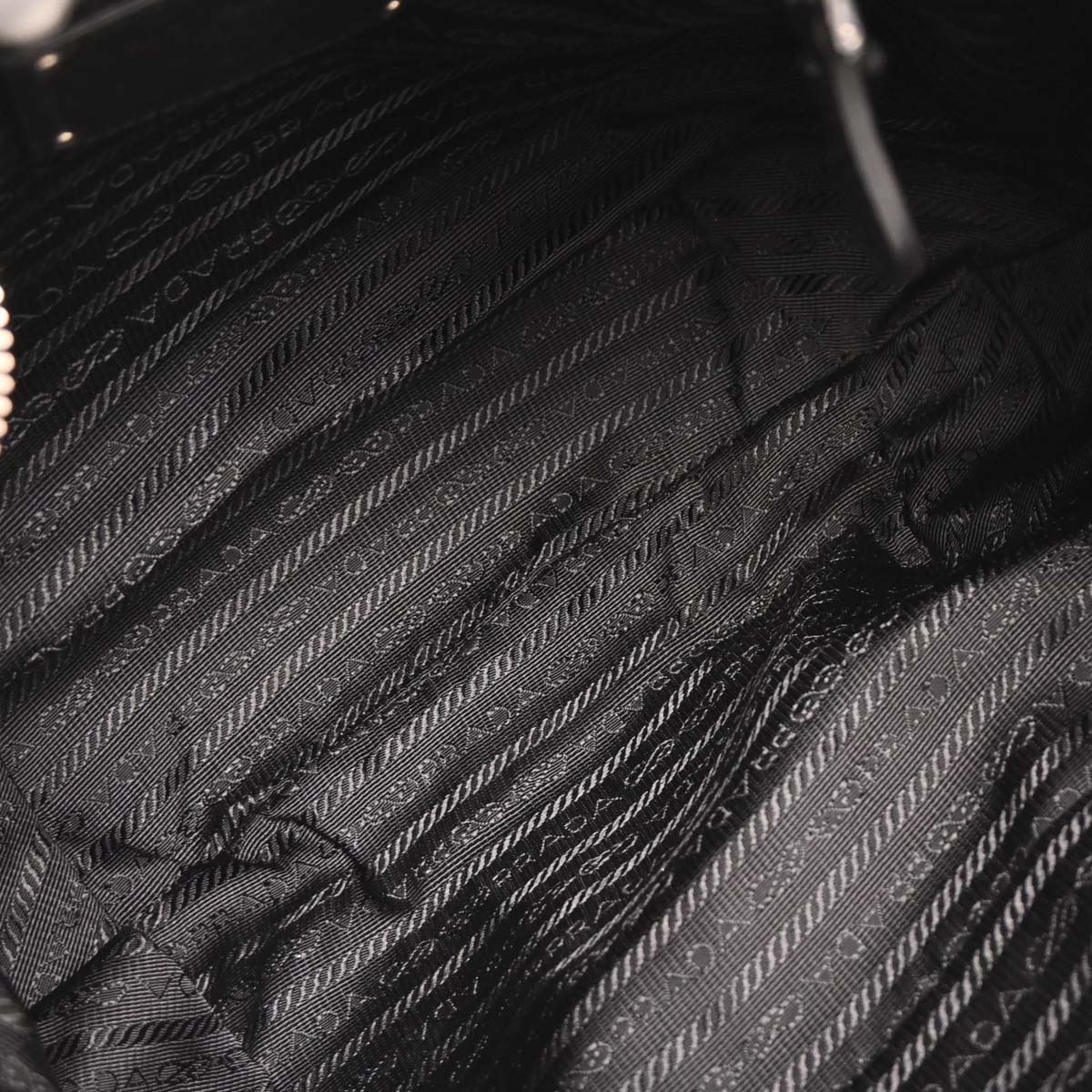 Prada Black 2way Shoulder Tote Bag