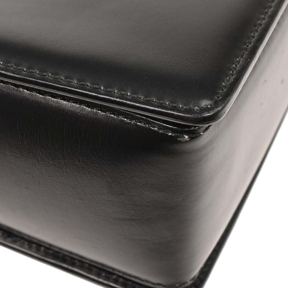 Celine Black Leather Shoulder Bag