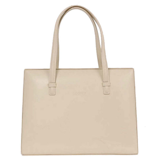 Loewe Ivory Leather Handbag