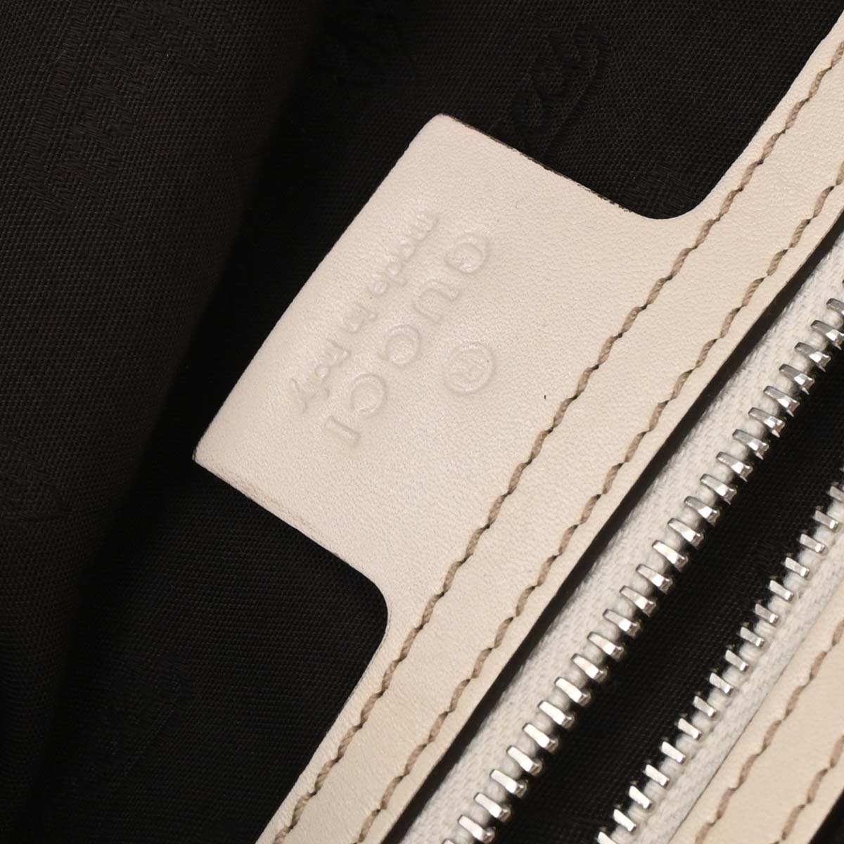 Gucci Beige White GG Tote Bag