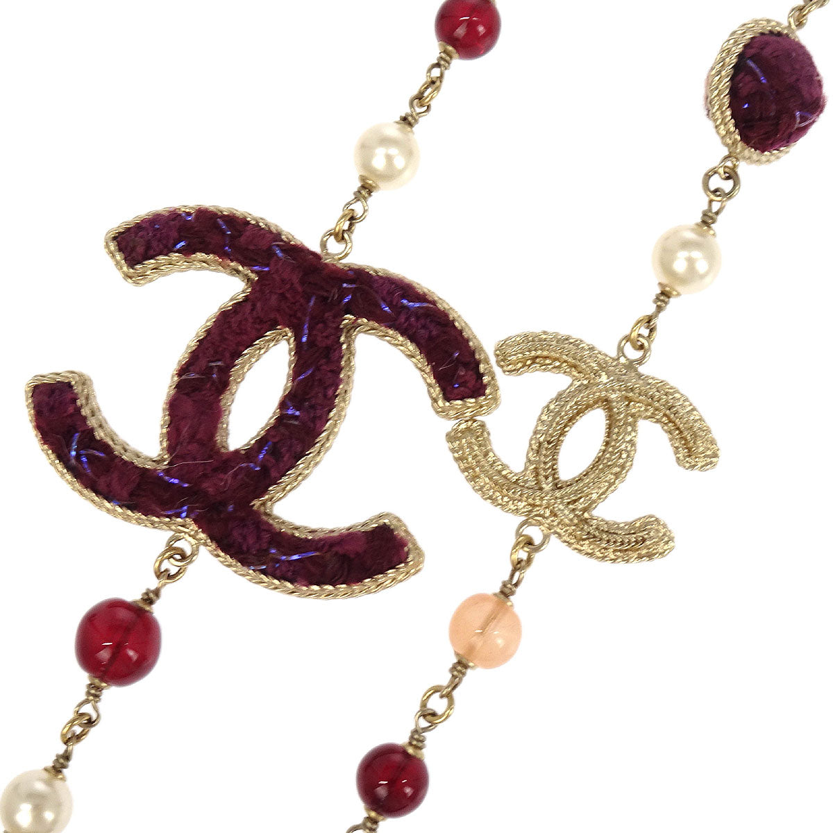 Chanel Chain Necklace Gold B13A