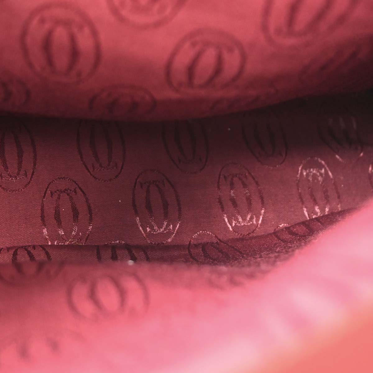 Cartier Bordeaux Happy Birthday Handbag
