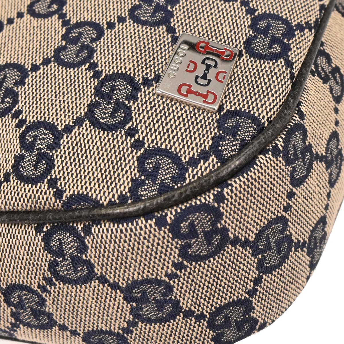Gucci Beige Canvas GG Hobo Handbag