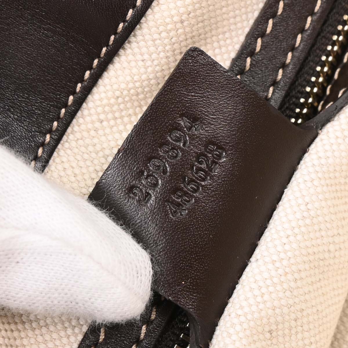 Gucci Beige Canvas GG Mayfair 2way Shoulder Handbag