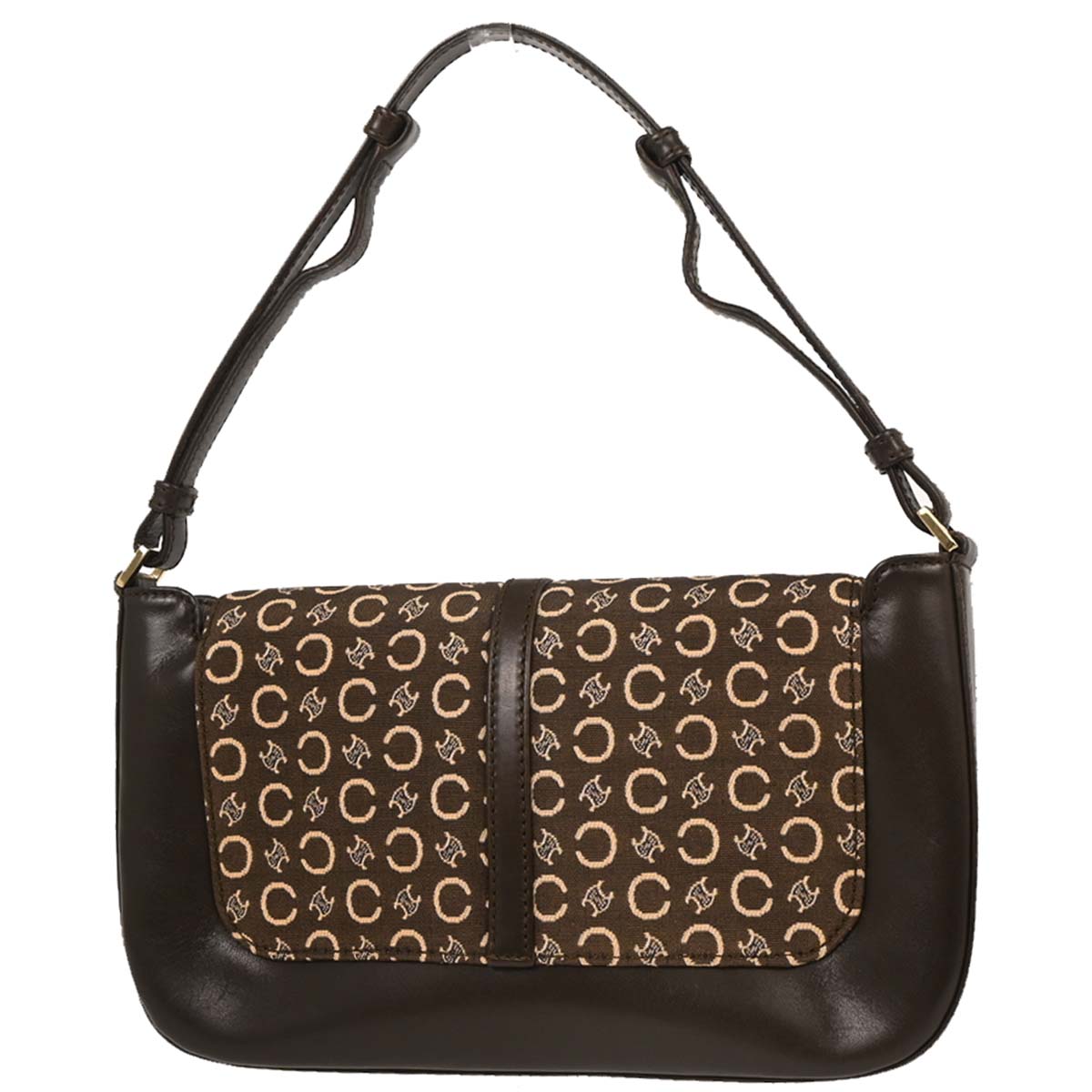 Celine Brown Macadam Handbag
