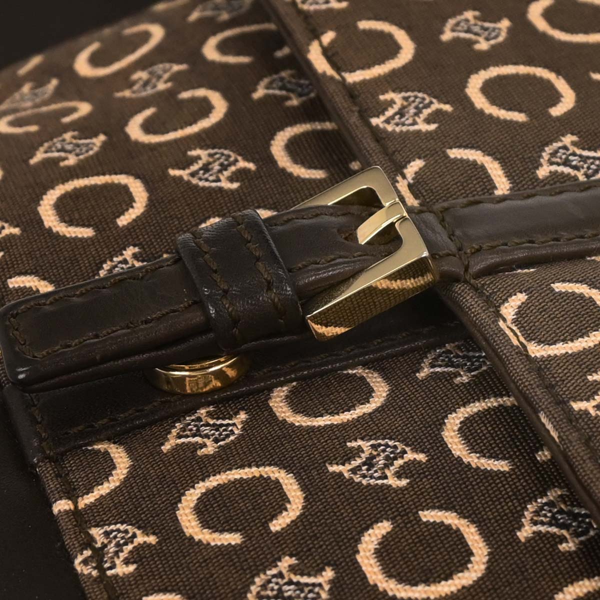 Celine Brown Macadam Handbag
