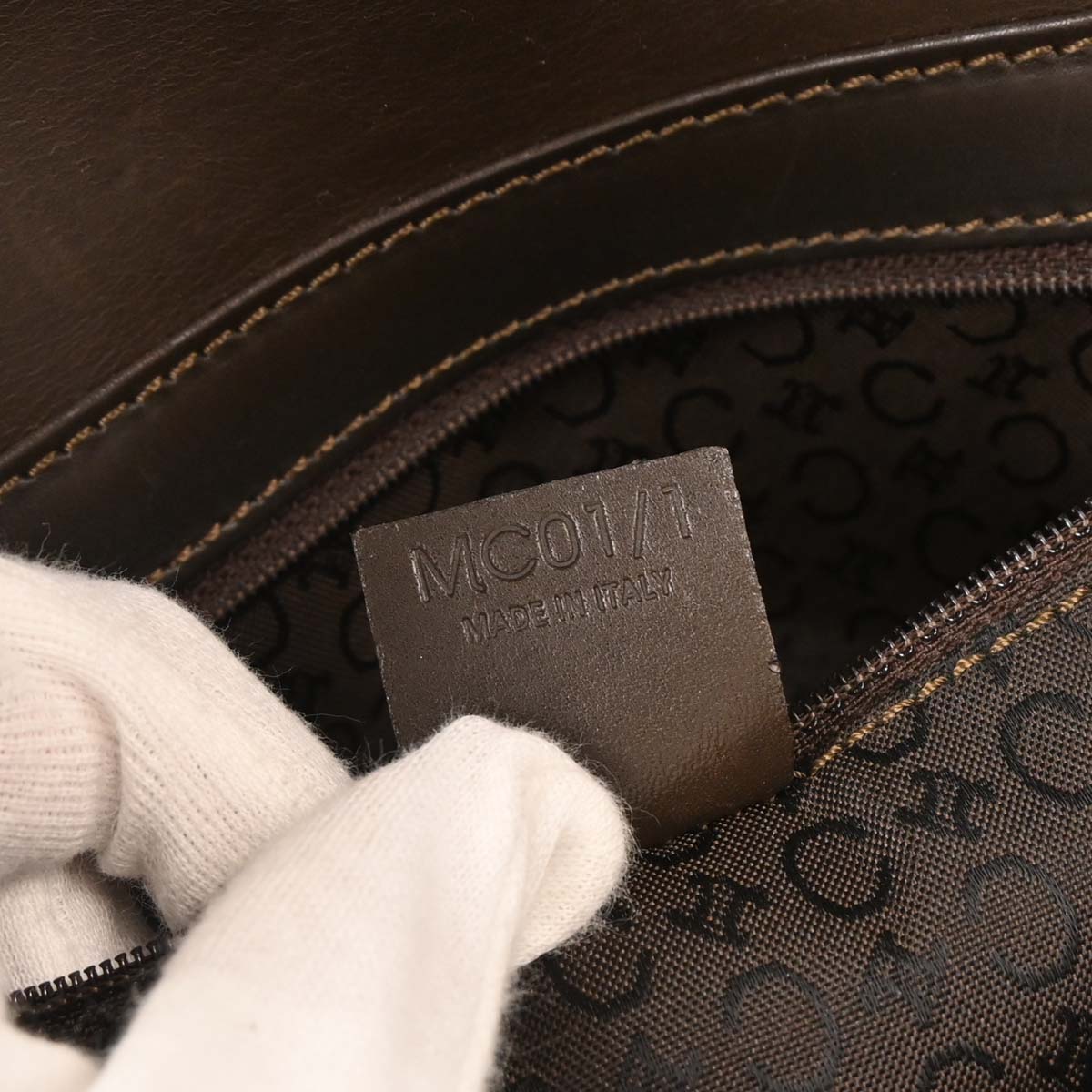 Celine Brown Macadam Handbag