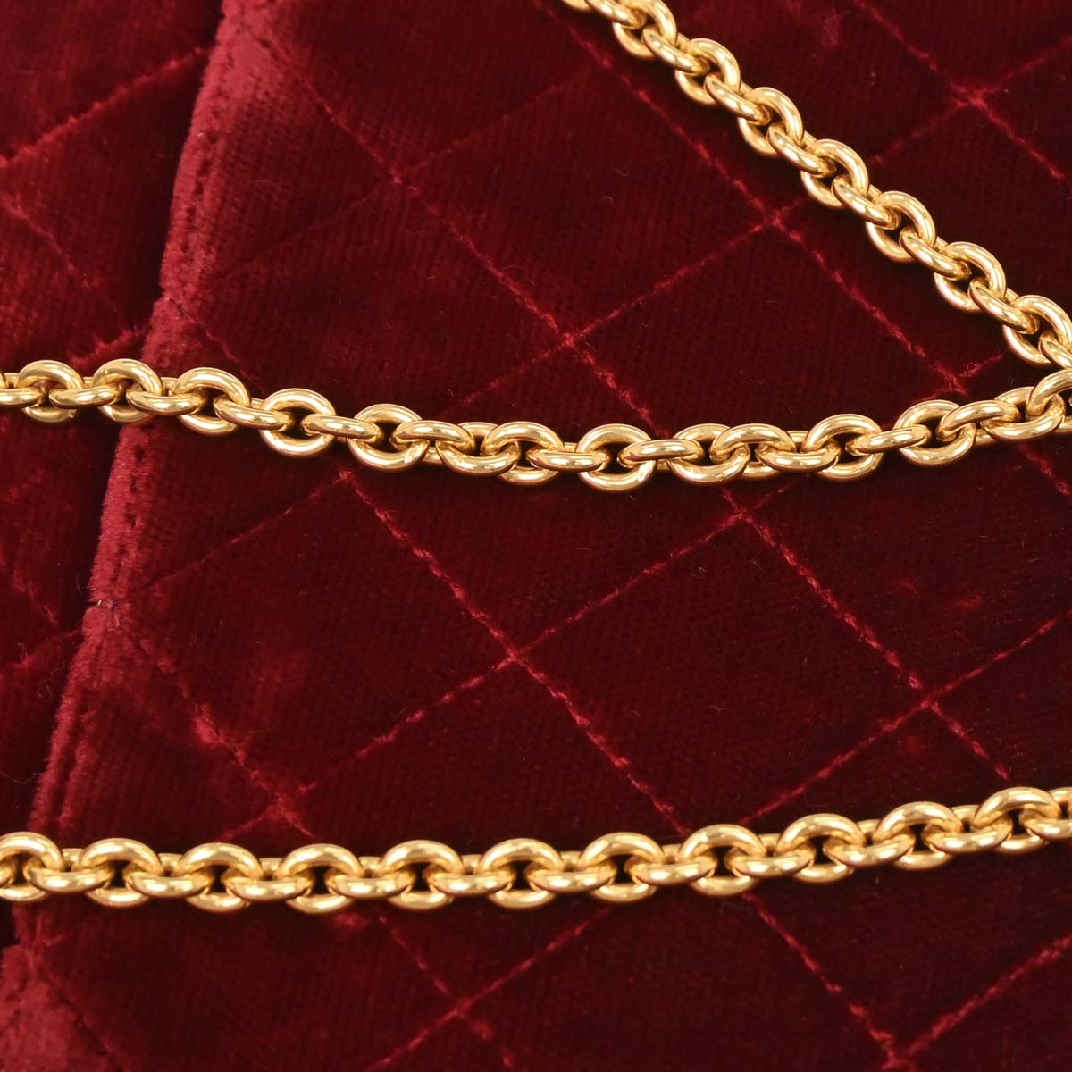 Chanel Bordeaux Velvet Straight Flap Shoulder Bag