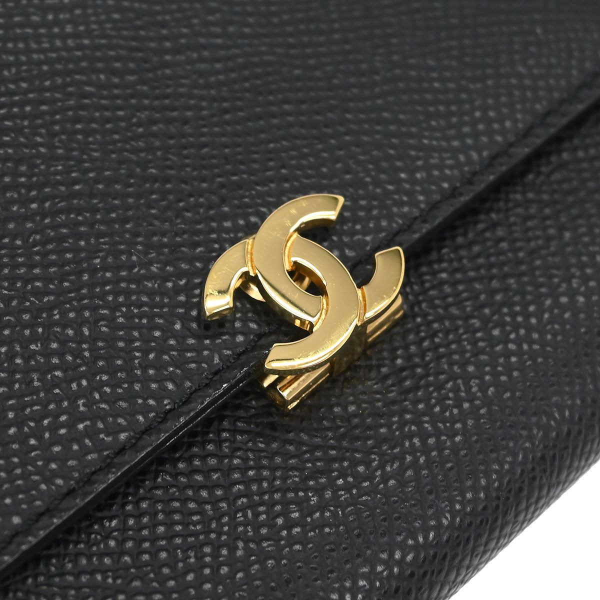 Chanel Black Caviar Wallet