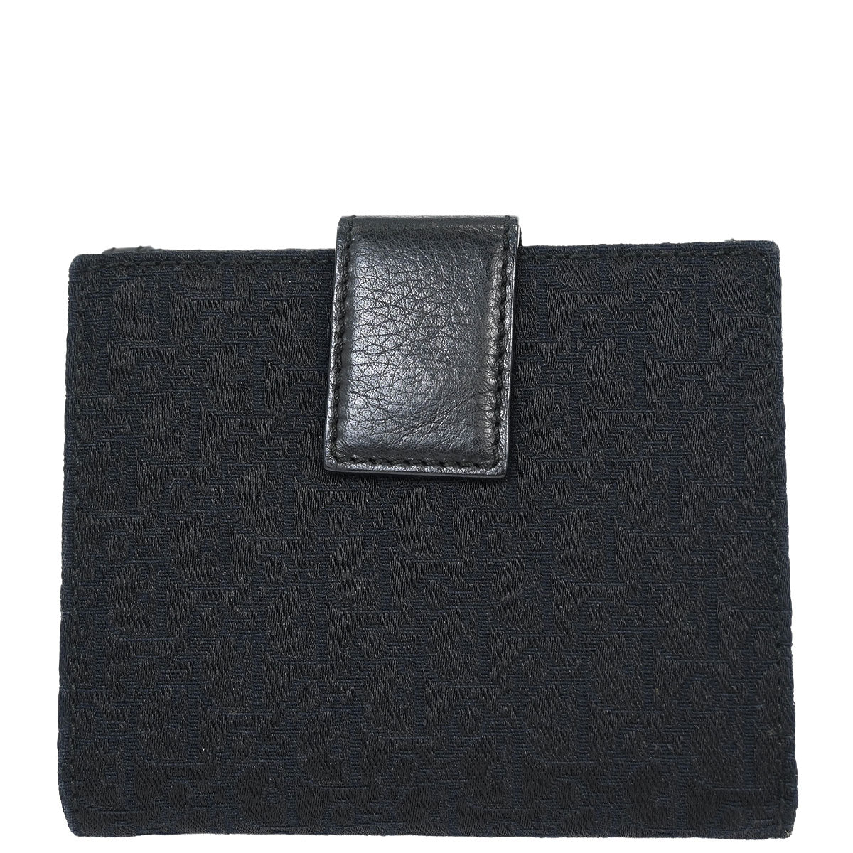 Christian Dior Black Street Chic Trotter Wallet