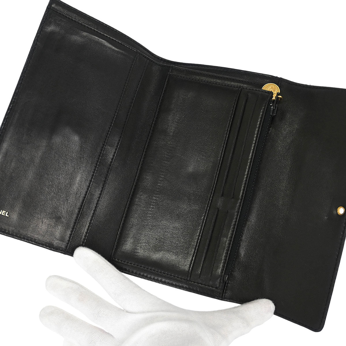 Chanel Black Caviar Wallet
